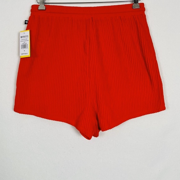 NEW Eleven by Venus Williams Candy Red In Bloom Lounge Shorts Size Medium - Picture 3 of 8